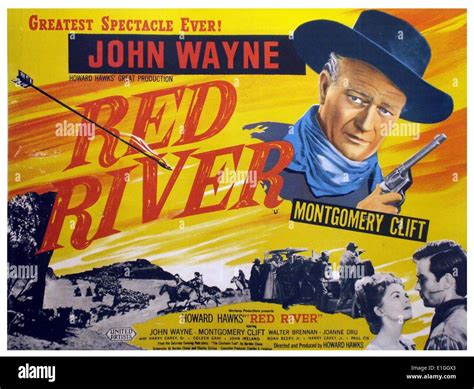 Red River Ein 1948 Western Film Mit John Wayne Und Montgomery Clift
