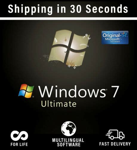Windows 7 Ultimate 64 Bit Logo