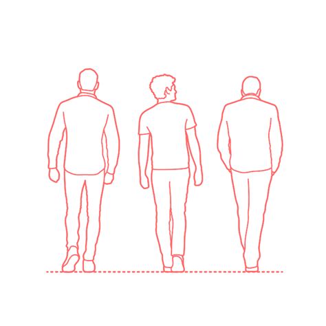 How To Draw The Back Of A Person Walking How To Draw A Back Step By