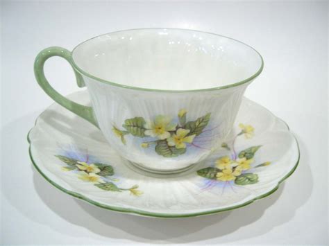 Shelley Primrose Tea Cup And Saucer Etsy