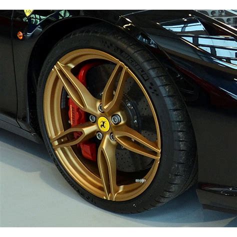 Check spelling or type a new query. Ferrari - 20" 458 Speciale Aperta Alloy Wheel Set matte gold (to fit Ferrari 458 Italia/Spider)