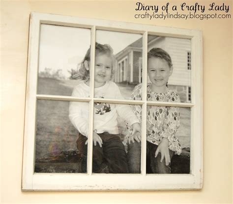 Diary of a Crafty Lady: Old Window, Big Picture