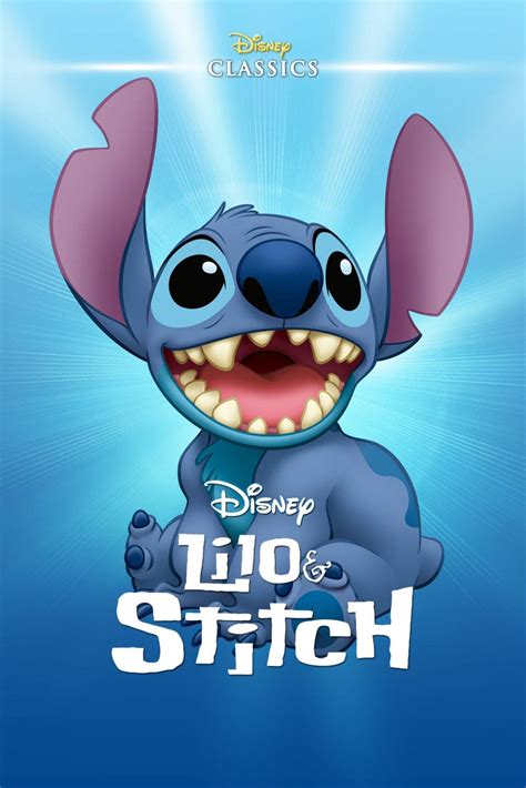 Lilo And Stitch V2 2002 Disney Movie Wall Art Game Art Decor Poster