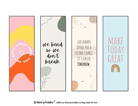 100 Best Bookmark Quotes In 2023 World Of Printables