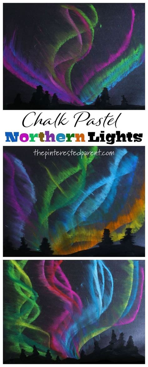 Chalk Pastel Northern Lights The Pinterested Parent In 2020