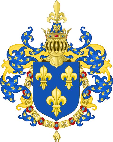 Coat Of Arms Of Francis I Francis Ii And Charles Ix Of France As Knights Of The Order Of The