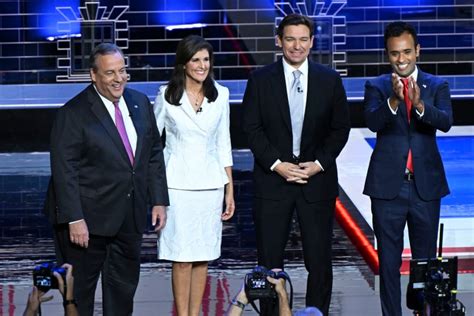 Gop Debate Stage Shrinks To Four Candidates