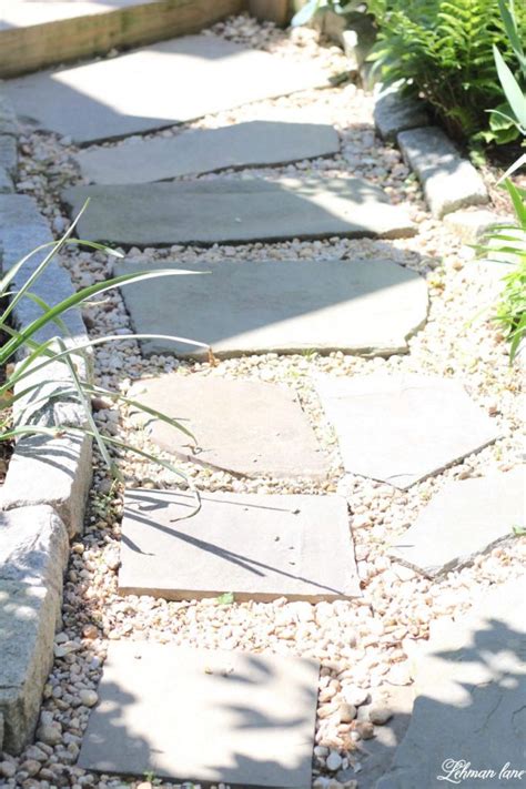 How To Lay And Install The Perfect Flagstone Walkway Diy Lehman Lane