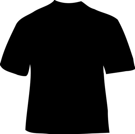 T Shirt Black Clothing · Free Vector Graphic On Pixabay