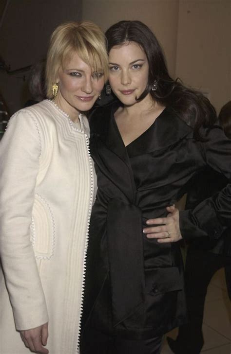 Cate Blanchett And Liv Tyler Timeless Friendship At The Two Towers Premiere