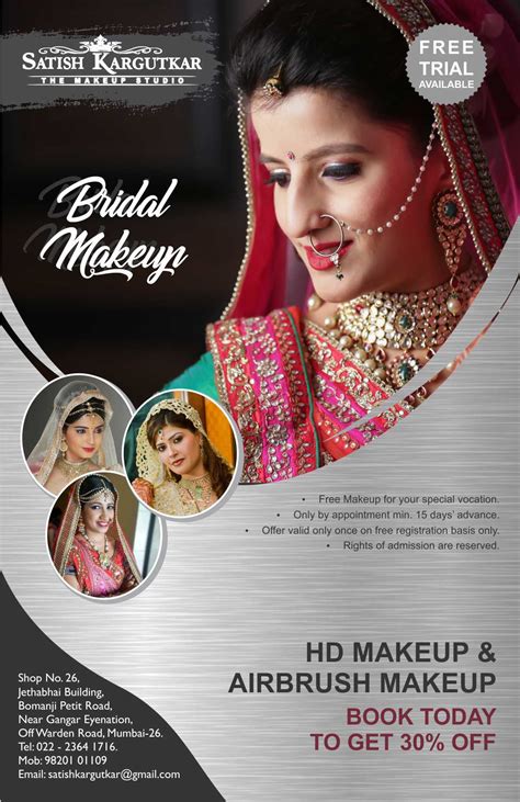 Makeup Artist Flyer Template Online Saubhaya Makeup