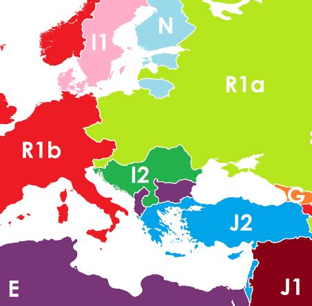 Have they come from the west or east? Y DNA: Redrawing map of Europe, North Africa and Middle ...