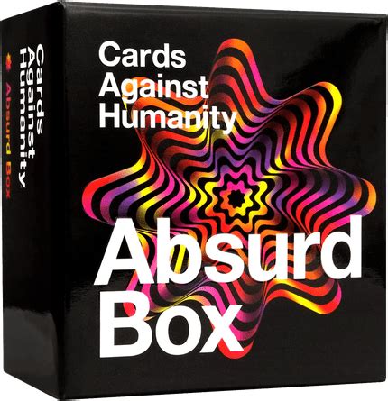 Cards Against Humanity Absurd Box Board Game BoardGameGeek