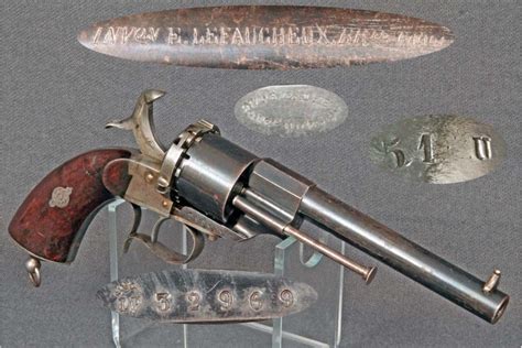 Civil War Range Lefaucheux 12mm Revolver