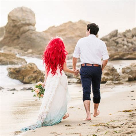 This Little Mermaid Themed Wedding Is Too Adorable E Online