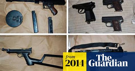London Police Seize Large Haul Of Firearms London The Guardian