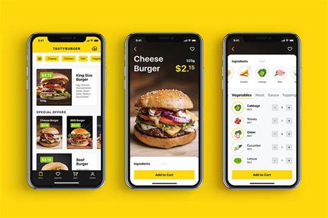 Download and install all apps and choose the best convenience for you and eat happily. Case Study: Tasty Burger. UI Design for a Food Ordering ...