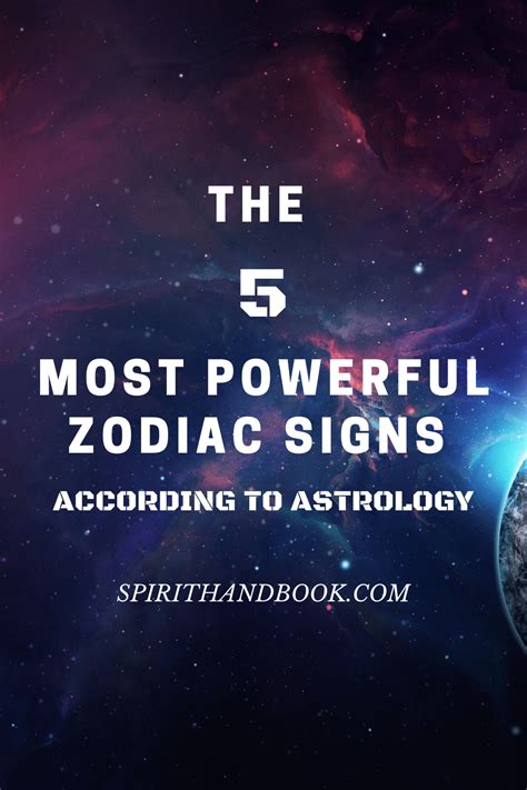 See characteristics of your astrological sign and unveil your personality traits. The 5 Most Powerful Zodiac Signs (According to Astrology) Spirithandbook