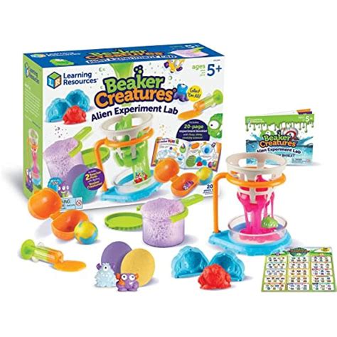 Buy Learning Resources Beaker Creatures Alien Experiment Lab 18 Piece