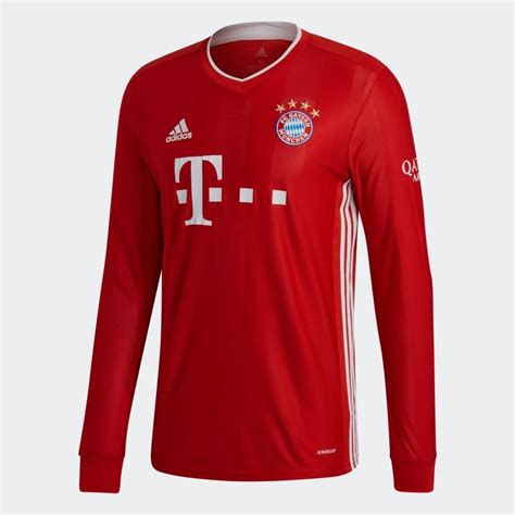 This page displays a detailed overview of the club's current squad. FC Bayern Munich home jersey L/S 2020/21 | Bayern Munchen ...
