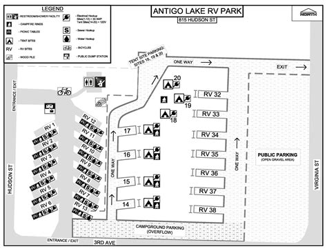 Electrical 1 Acre Rv Park Layout Country Acres Campground Rv Park