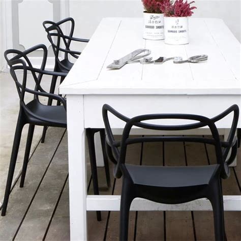 Chair masters | set of 2 / rust orange. Kartell Masters chair, black | Finnish Design Shop