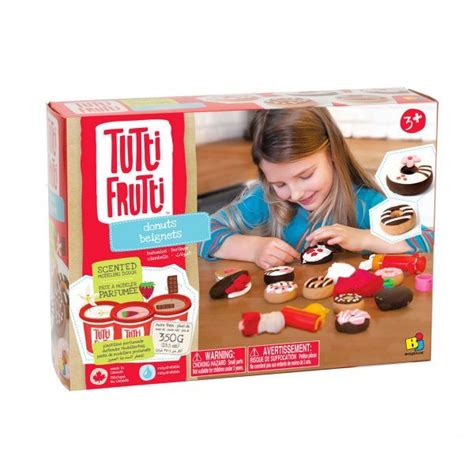 Tutti Frutti Natural Scented Modeling Dough Donuts Activity Kit