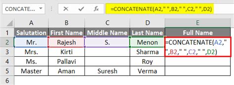 Combine First And Last Name In Excel Laptrinhx