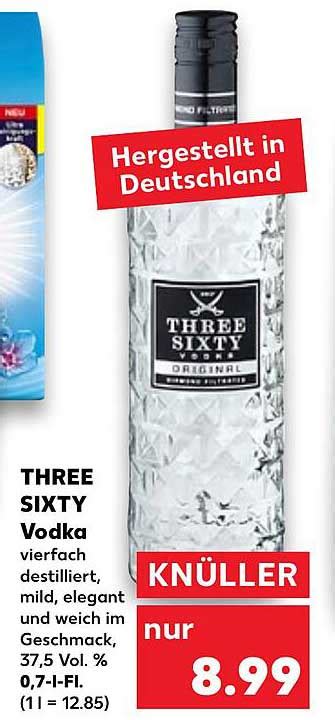 Three Sixty Vodka Angebot Bei Kaufland 1prospektede