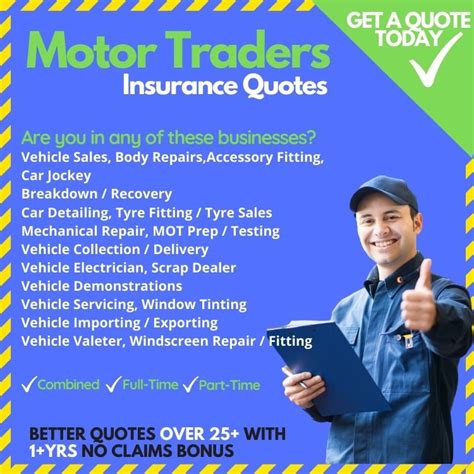 Compare Cheap Motor Trade Insurance Quotes From Over 22 Insurers