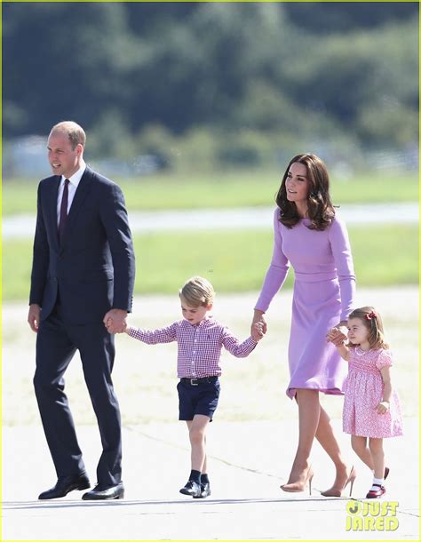 Kate Middleton And Prince Williams View Helicopters In Germany With