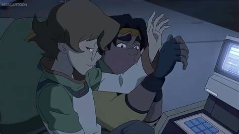 Pidge Slaps Hunk S Hand Out The Way To Stop Him From Curiously Touching Her Machinery Equipment
