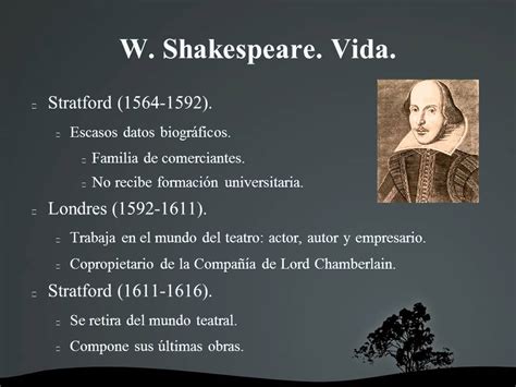 Bibliocra Colegio La Fuente Biografía De William Shakespeare