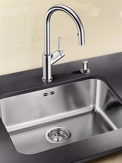 Blanco Supra 500 U Single Bowl Undermounted Kitchen Sink Stainless