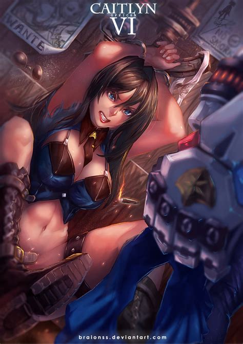 Jinx Caitlyn Vi Officer Caitlyn And Officer Vi League Of Legends
