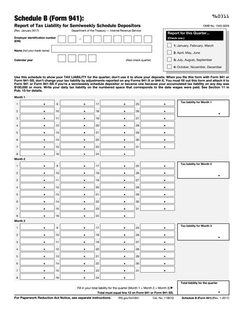 Create Fillable Form 941 Schedule B And Cope With Bureaucracy