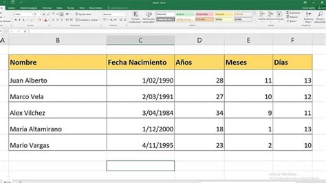 Cómo Calcular Años Meses Días Horas Minutos Y Segundos Entre Dos