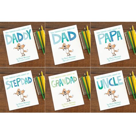 Reasons I Love Dad Childrens Book By Letterfest