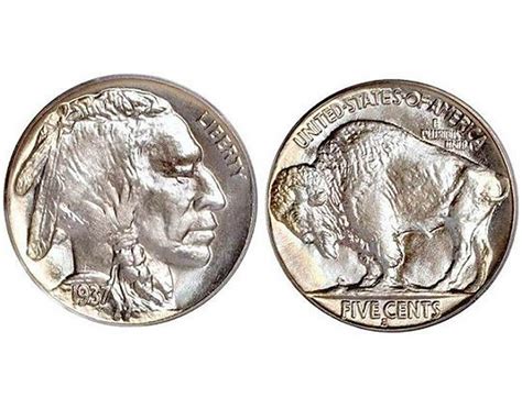 Buffalo Nickel Coins Of America