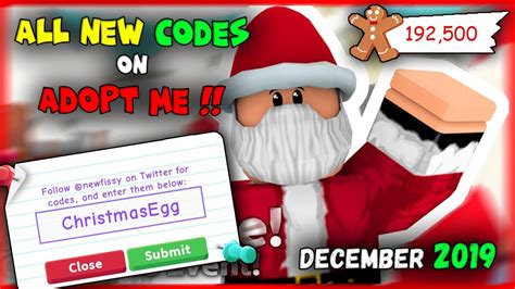Adopt me codes wiki december 2019. ALL NEW CODES on Adopt Me !!? (December 2019) / Roblox ...