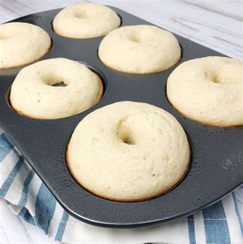 Baked Buttermilk Donuts With Vanilla Buttermilk Glaze Kelly Lynns