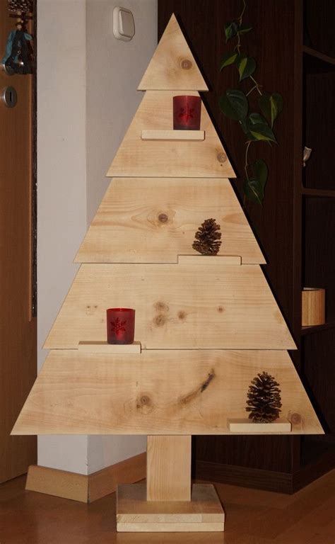 Weihnachtsbaum Basteln Holz