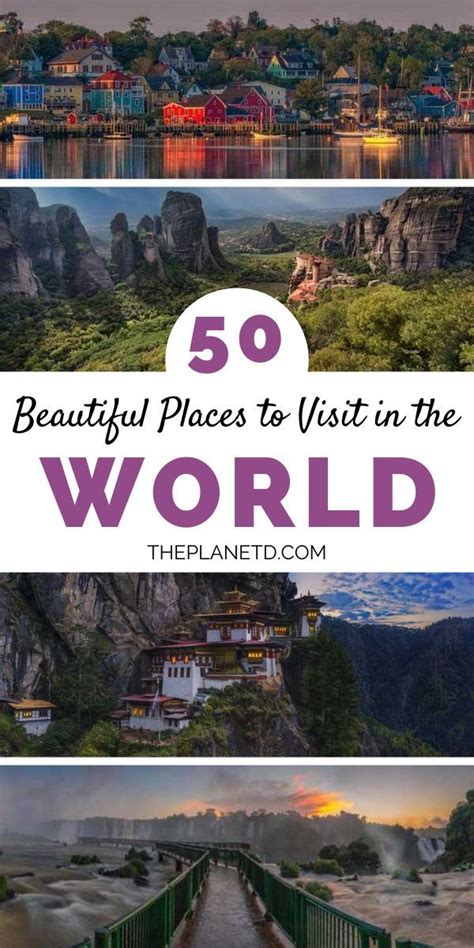 The Beautiful Places To Visit In The World