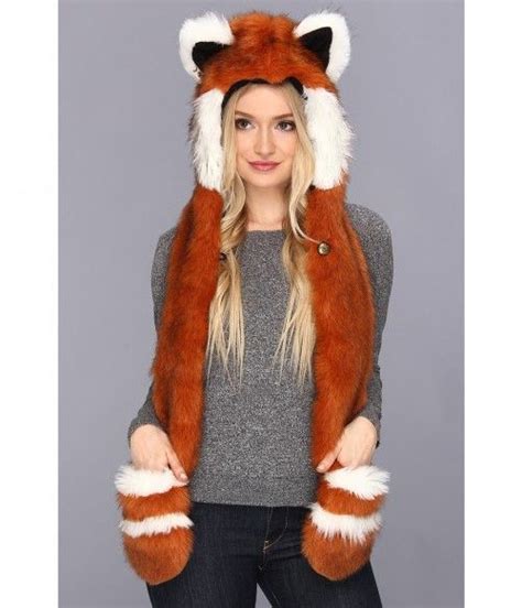 Red Panda Spirithood Corset Costumes Winter Hats Fashion