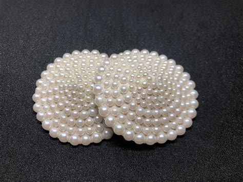 Ivory Pearl Beads Burlesque Nipple Pasties Etsy