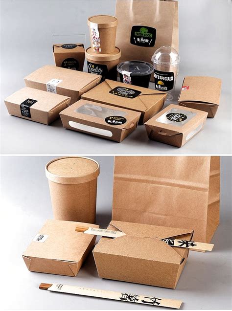 Image Result For Kraft Take Away Packaging In 2020 Food Box Packaging
