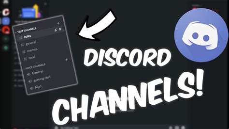 How To Do Discord Channels Youtube