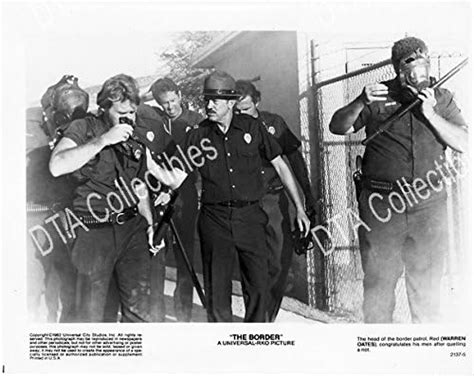 Movie Photo The Border 1982 Warren Oates Bandw 8x10 Movie Still Fn At