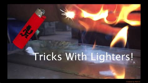 Awesome Lighter Tricks Youtube