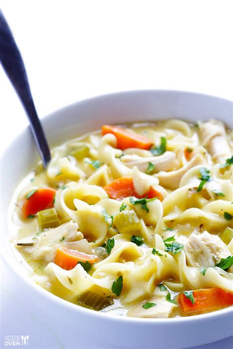 Creamy Chicken Noodle Soup Recipe Gimme Some Oven